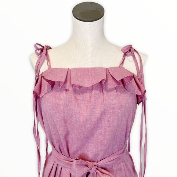 LISTICLE Boho Ruffle Maxi Dress NWT - Picture 10 of 16